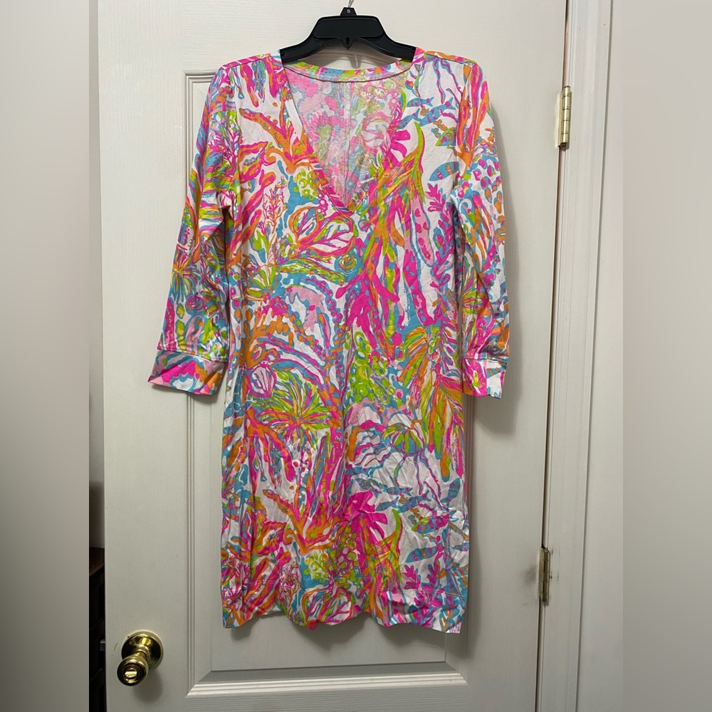 Lilly Pulitzer V Neck Dress